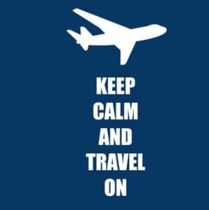 Keep calm and travel on 