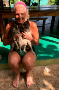 Kittens at yoga retreat